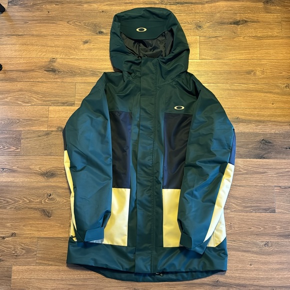 Oakley Beaufort Rc Insulated Jacket- H. Green/Black/Lt Curry - Picture 5 of 8